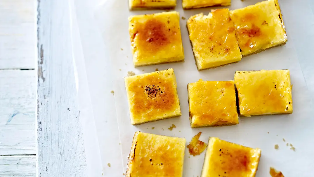 Crème-brûlée Squares Rezept - Foto: LECKER @ Bauer Media Group Crème-brûlée Squares Rezept - Foto: LECKER @ Bauer Media Group