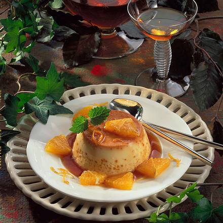 Crème caramel à l'orange Rezept Crème caramel à l'orange Rezept