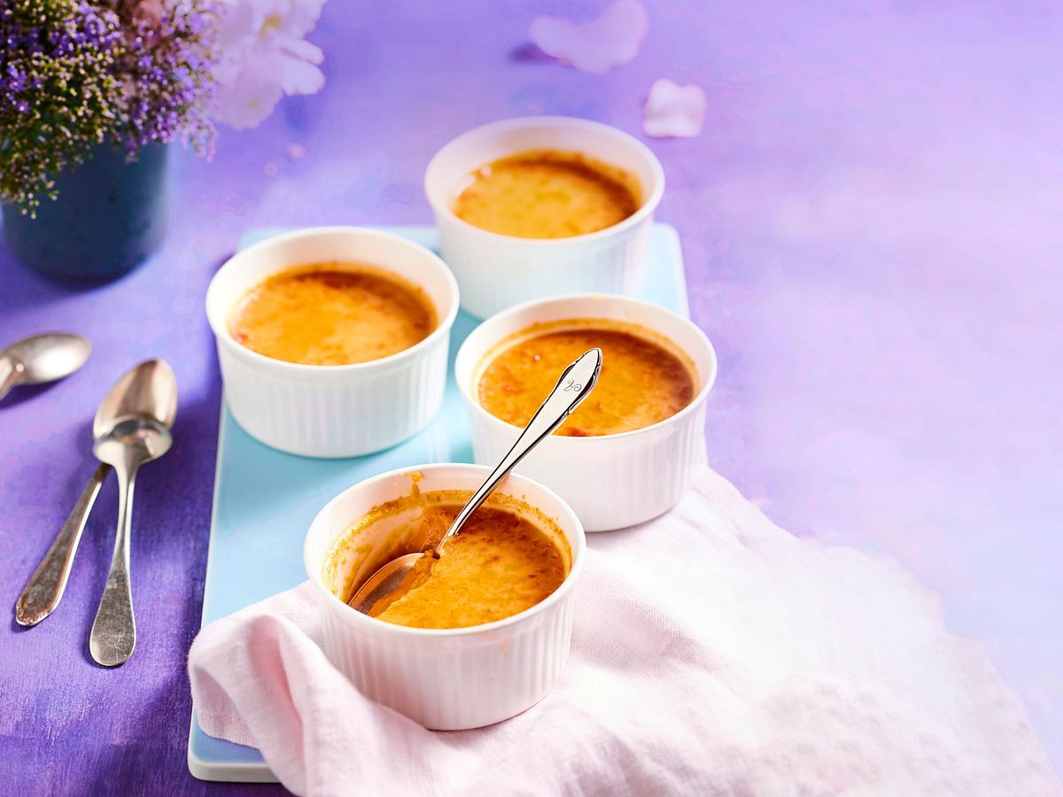 Crème Caramel mit salziger Butter Rezept