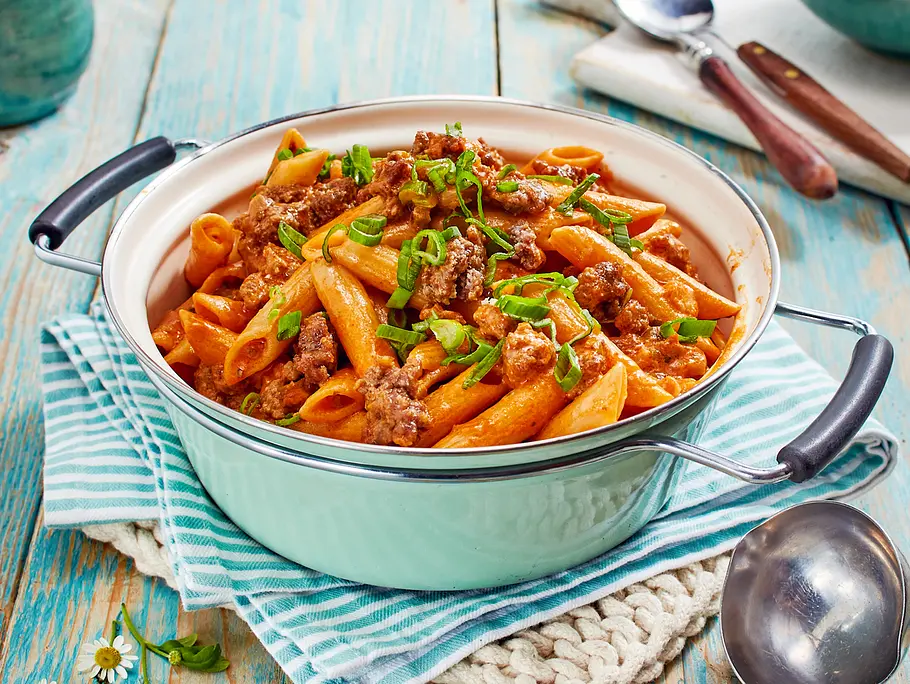 Cremige One-Pot-Pasta Rezept Cremige One-Pot-Pasta Rezept