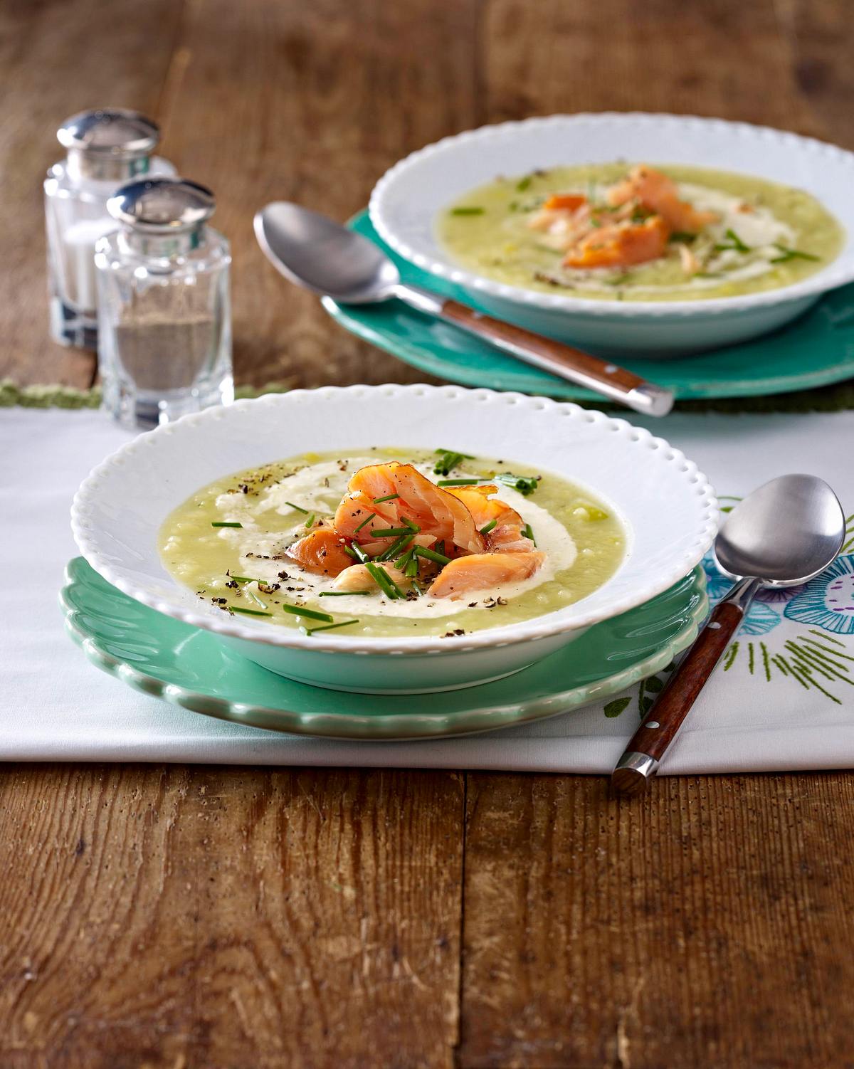 Cremige Porreesuppe Rezept