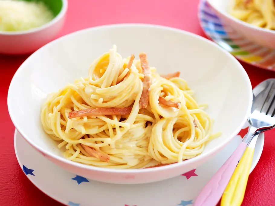 Cremige Schinken-Nudeln Rezept Cremige Schinken-Nudeln Rezept
