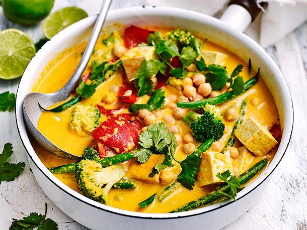cremiges Curry mit viiiel Gemüse Rezept