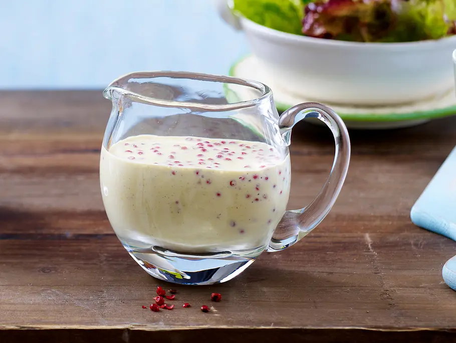 Honig-Senf-Dressing Rezept Cremiges Honig-Senf-Dressing Rezept