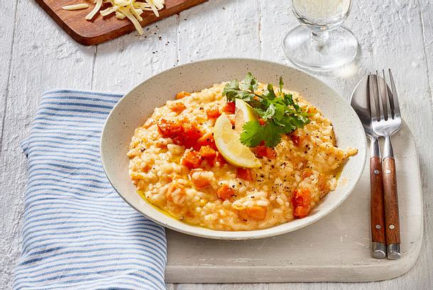 Cremiges Kürbisrisotto Rezept
