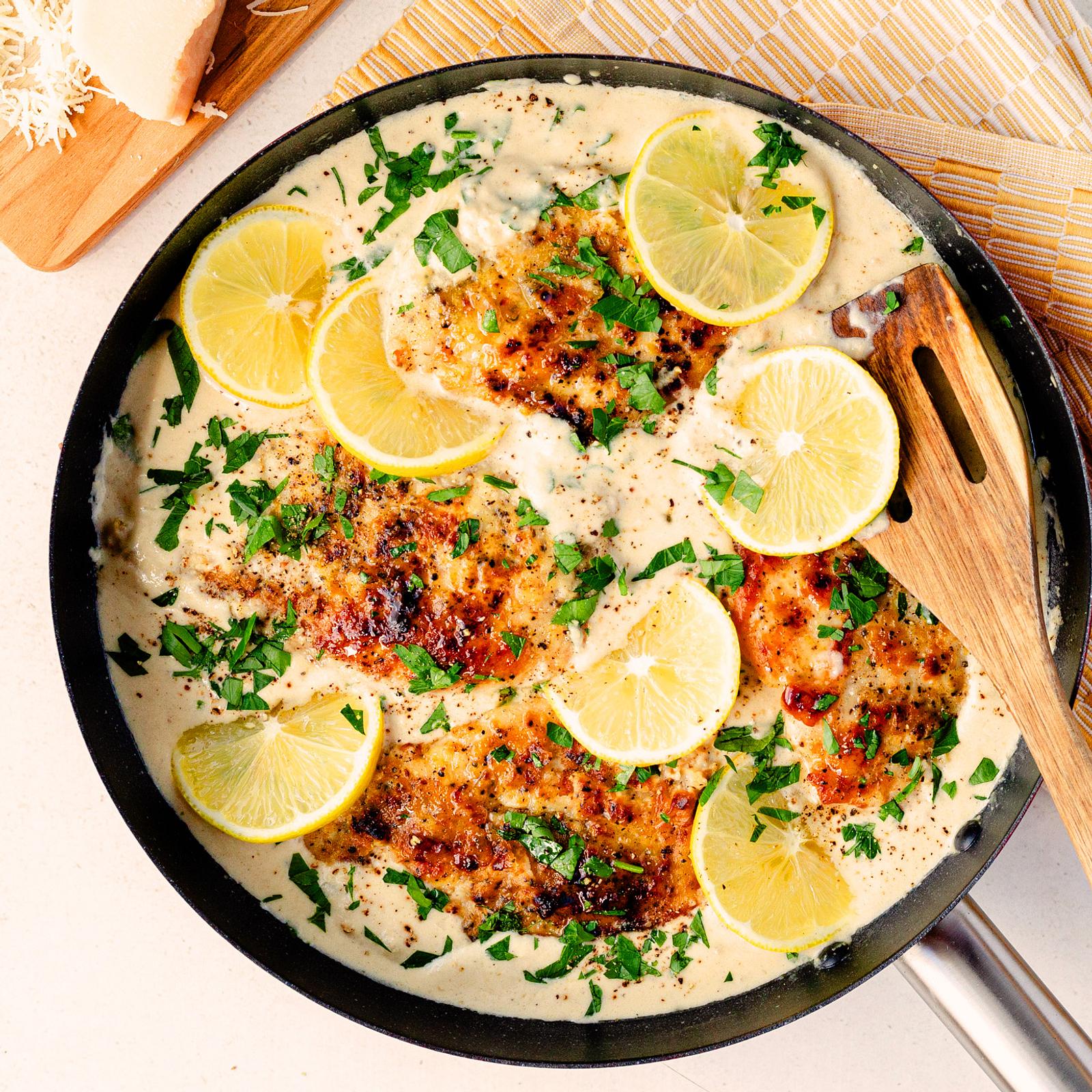Cremiges Lemon Chicken
