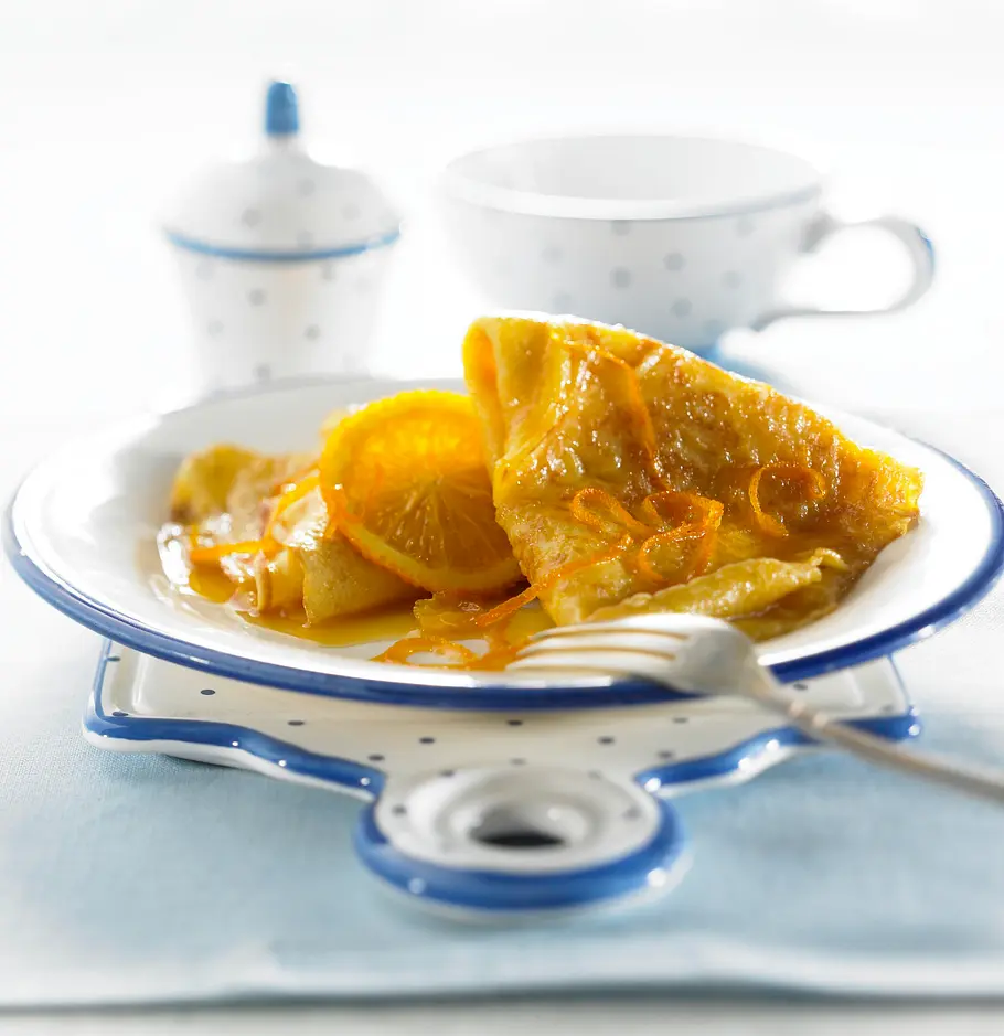 Crêpes Suzette Rezept Crêpes Suzette Rezept