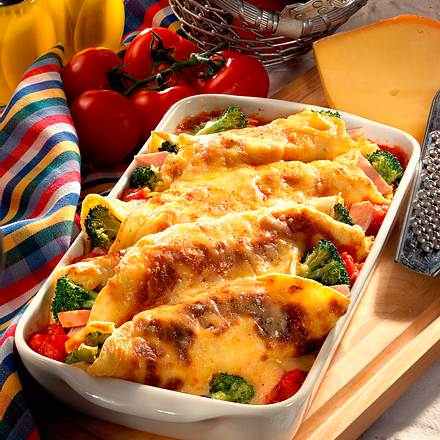 Crespelle in Tomatensoße Rezept