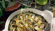 Crespelle mit Lachs Rezept - Foto: LECKER @ Bauer Media Group Crespelle mit Lachs Rezept - Foto: LECKER @ Bauer Media Group