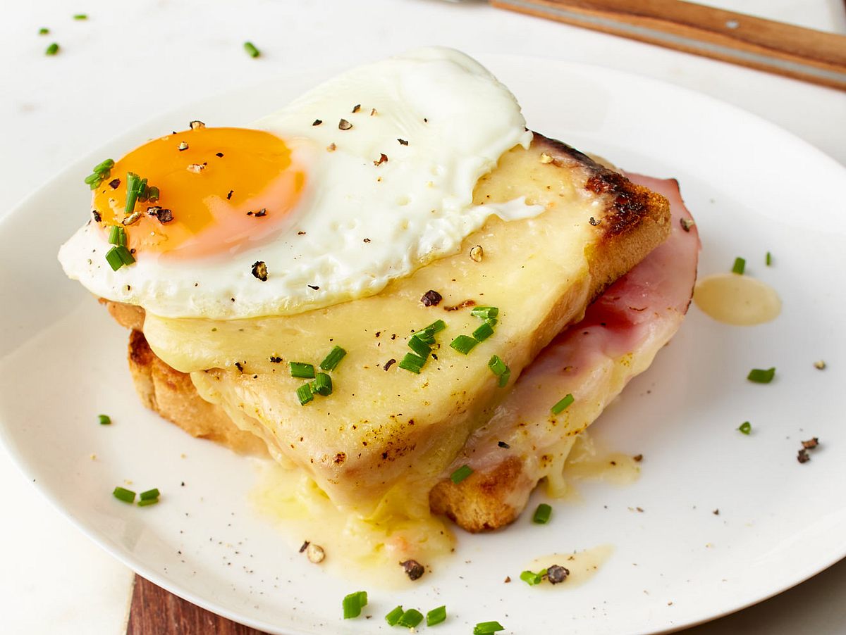 Croque Monsieur mit Spiegelei Rezept