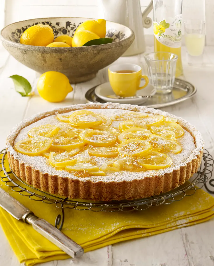 Crostata al limone (Zitronen-Tarte) Rezept Crostata al limone (Zitronen-Tarte) Rezept