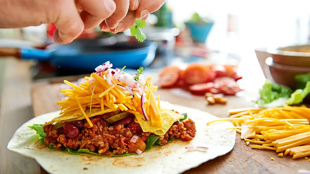 Crunch-Wrap „Classic Texmex“ Rezept - Foto: LECKER @ Bauer Media Group Crunch-Wrap „Classic Texmex“ Rezept - Foto: LECKER @ Bauer Media Group