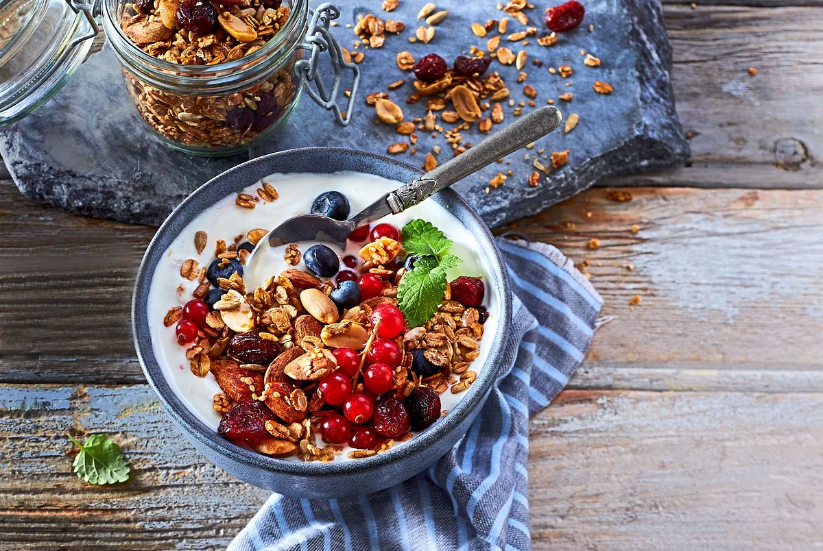 Crunchy-Munchy-Müsli aus dem Ofen Rezept