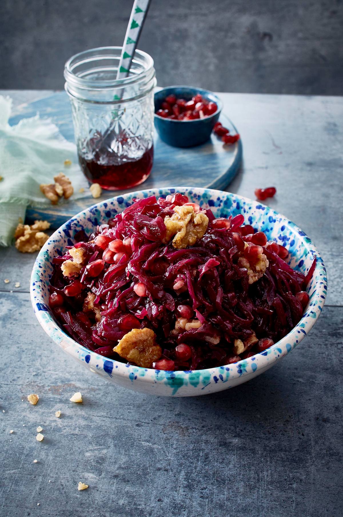 Crunchy Rotkohl ohne Apfel Rezept