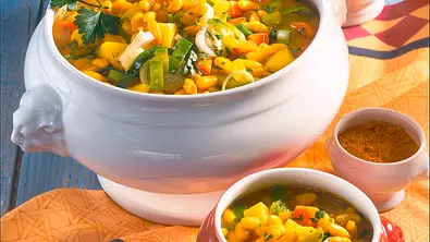 Curry-Bohnen-Topf Rezept - Foto: LECKER @ Bauer Media Group