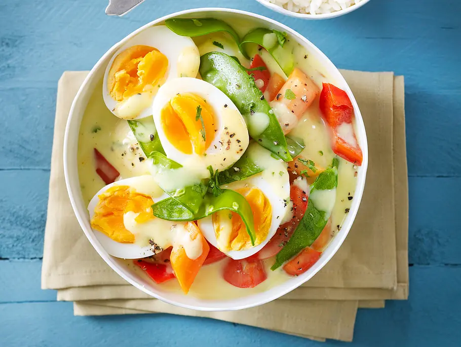 Curry-Eier-Ragout Rezept