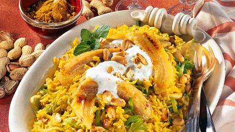 Curry-Reis mit gebratenen Bananen Rezept - Foto: Först, Thomas
