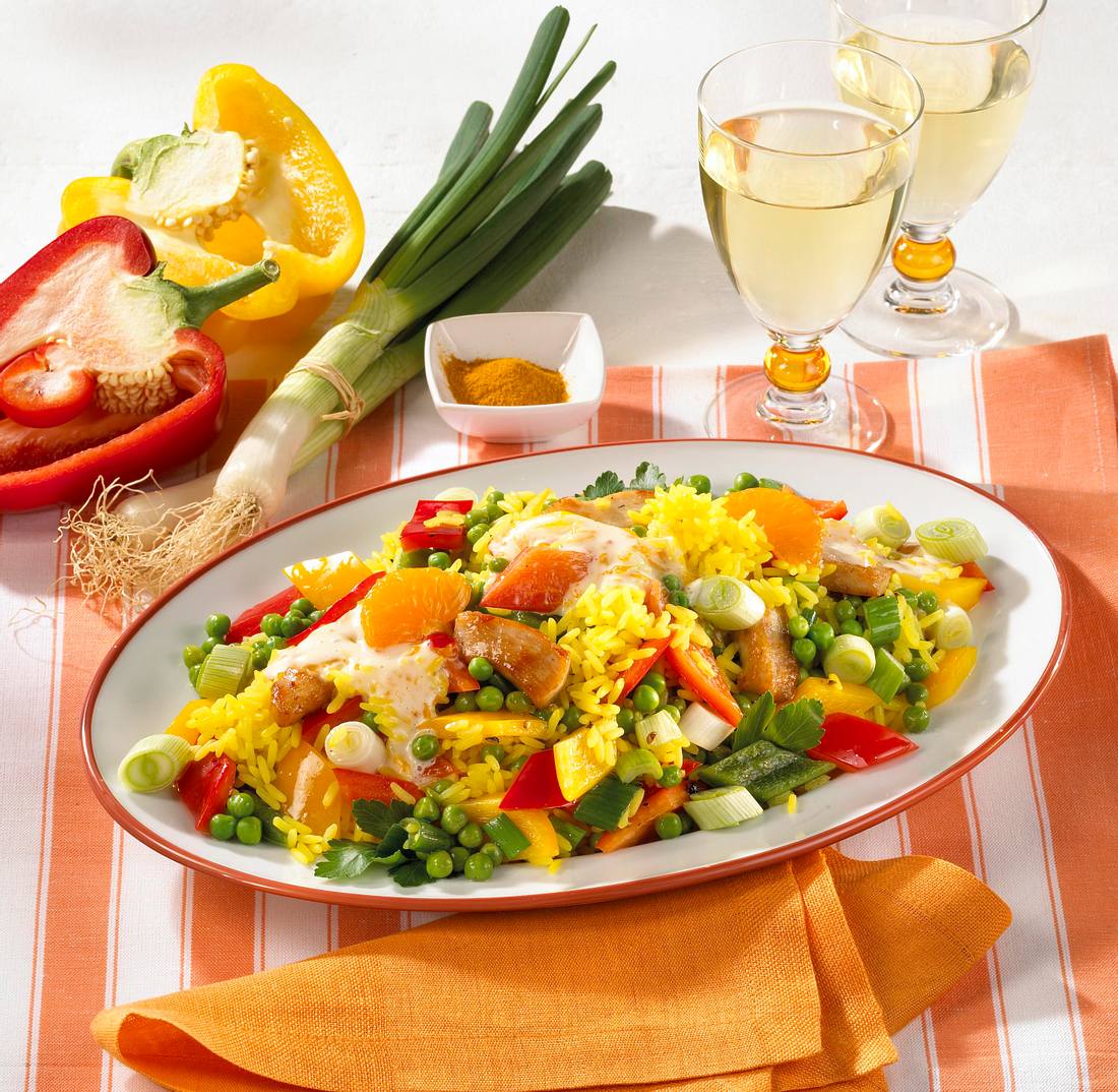 Curry-Reissalat Rezept | LECKER