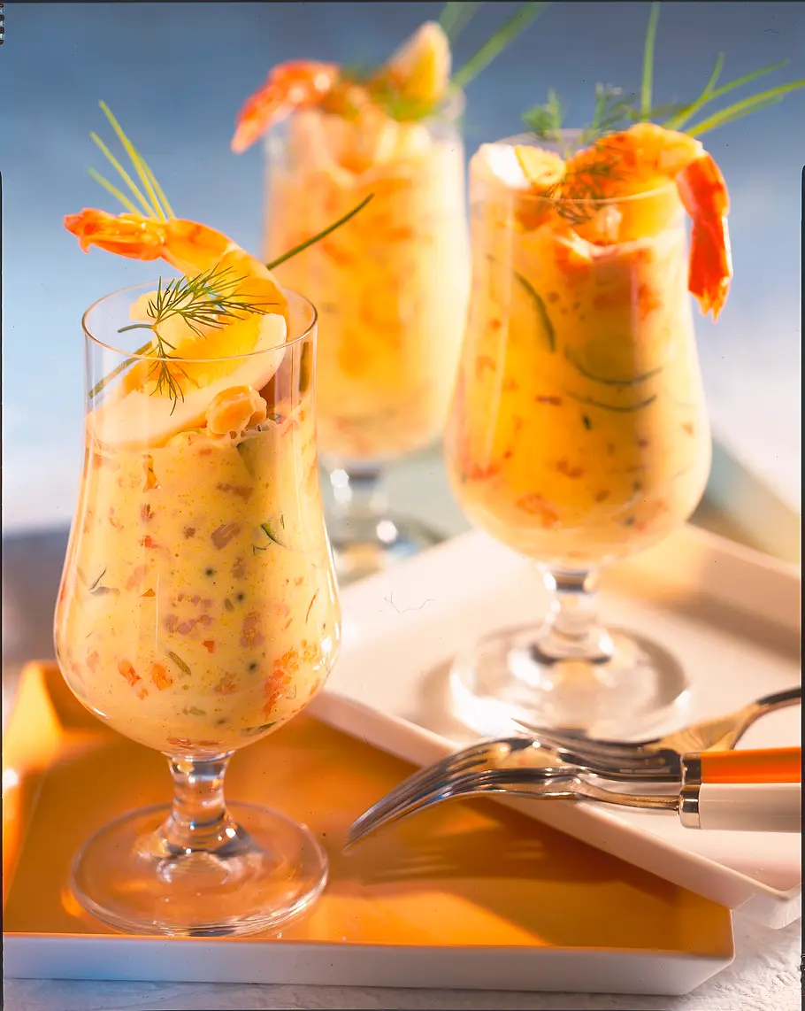 Curry-Shrimps-Cocktail Rezept Curry-Shrimps-Cocktail Rezept