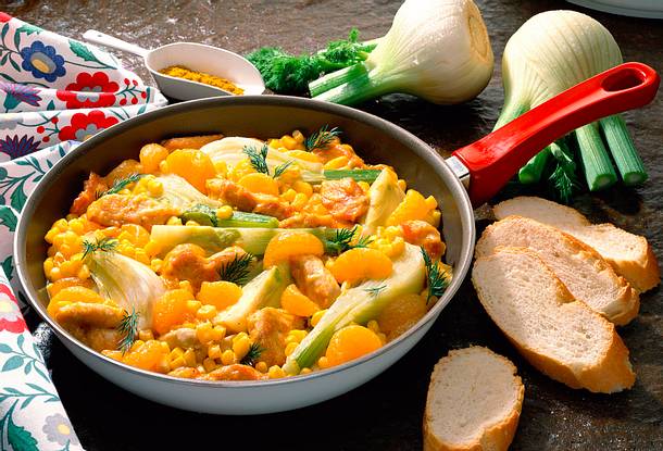 Currypfanne Rezept Currypfanne Rezept