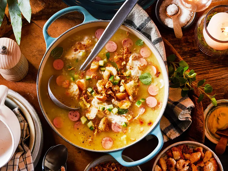 Dänische Hotdog-Suppe Rezept