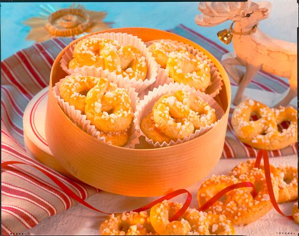 Dänische Zuckerbrezeln Rezept Dänische Zuckerbrezeln Rezept