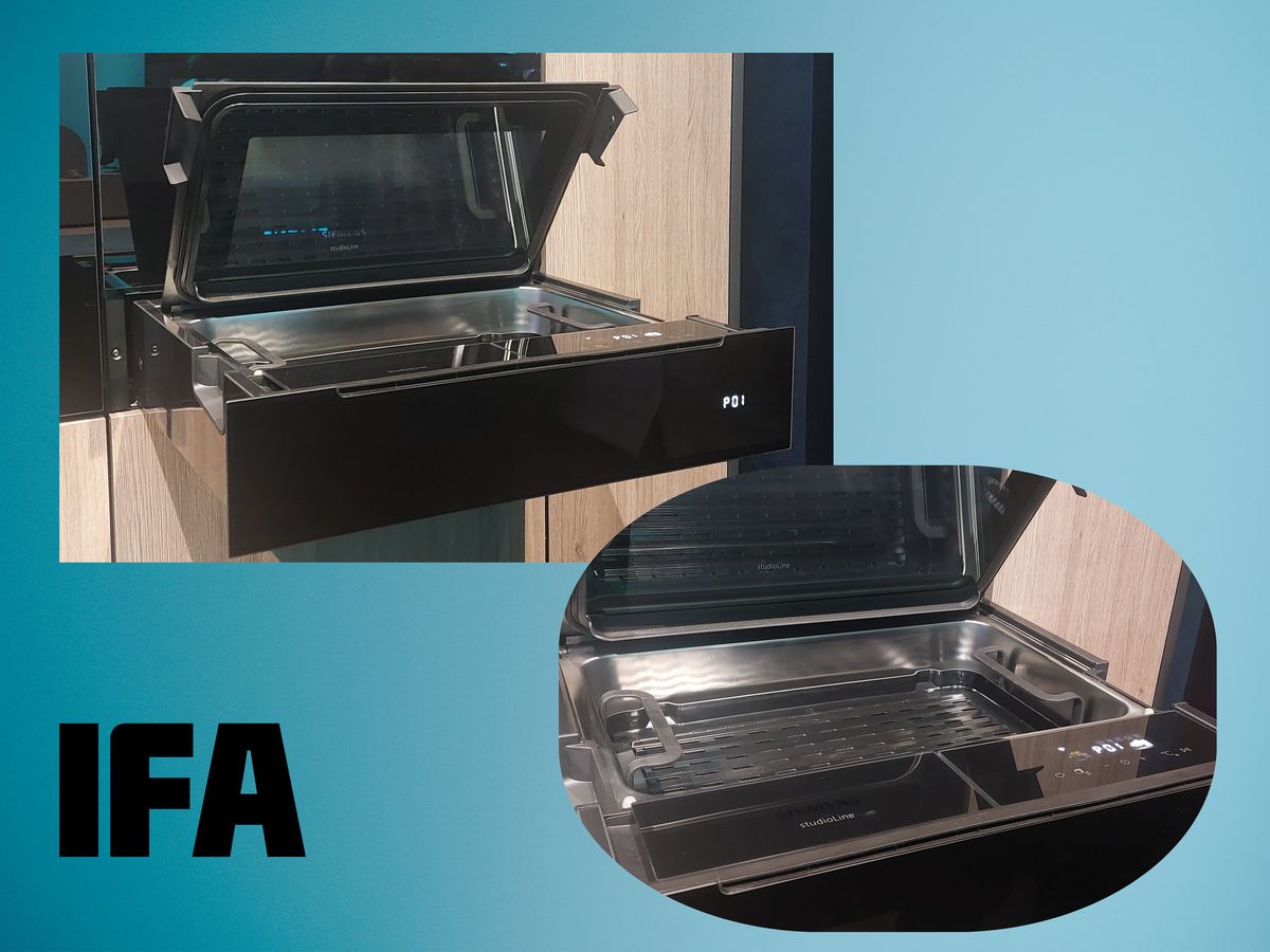 Die Siemens Dampfschublade auf der IFA 2025