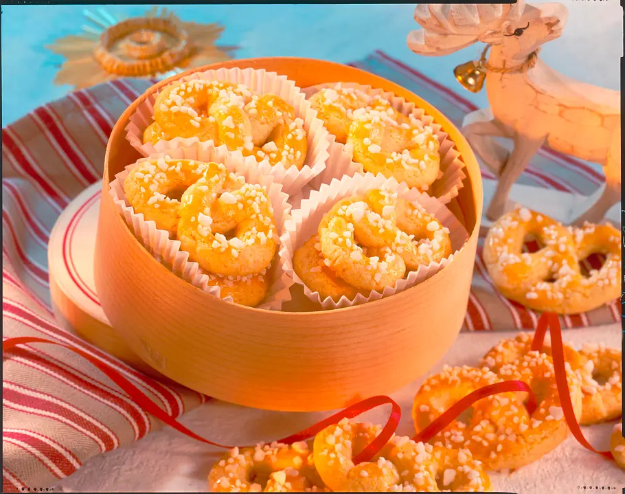 Dänische Zuckerbrezeln Rezept Dänische Zuckerbrezeln Rezept