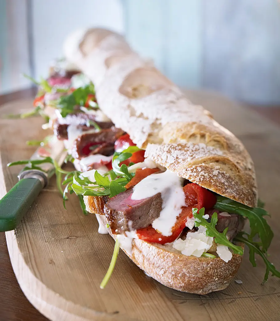 Das Männerbaguette Rezept Das Männerbaguette Rezept