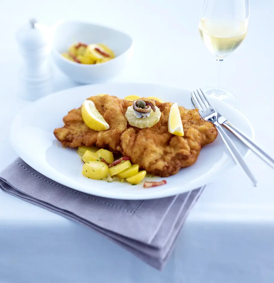 Das Original-Wiener-Schnitzel-Rezept aus dem Borchardt Rezept Das Original-Wiener-Schnitzel-Rezept aus dem Borchardt Rezept