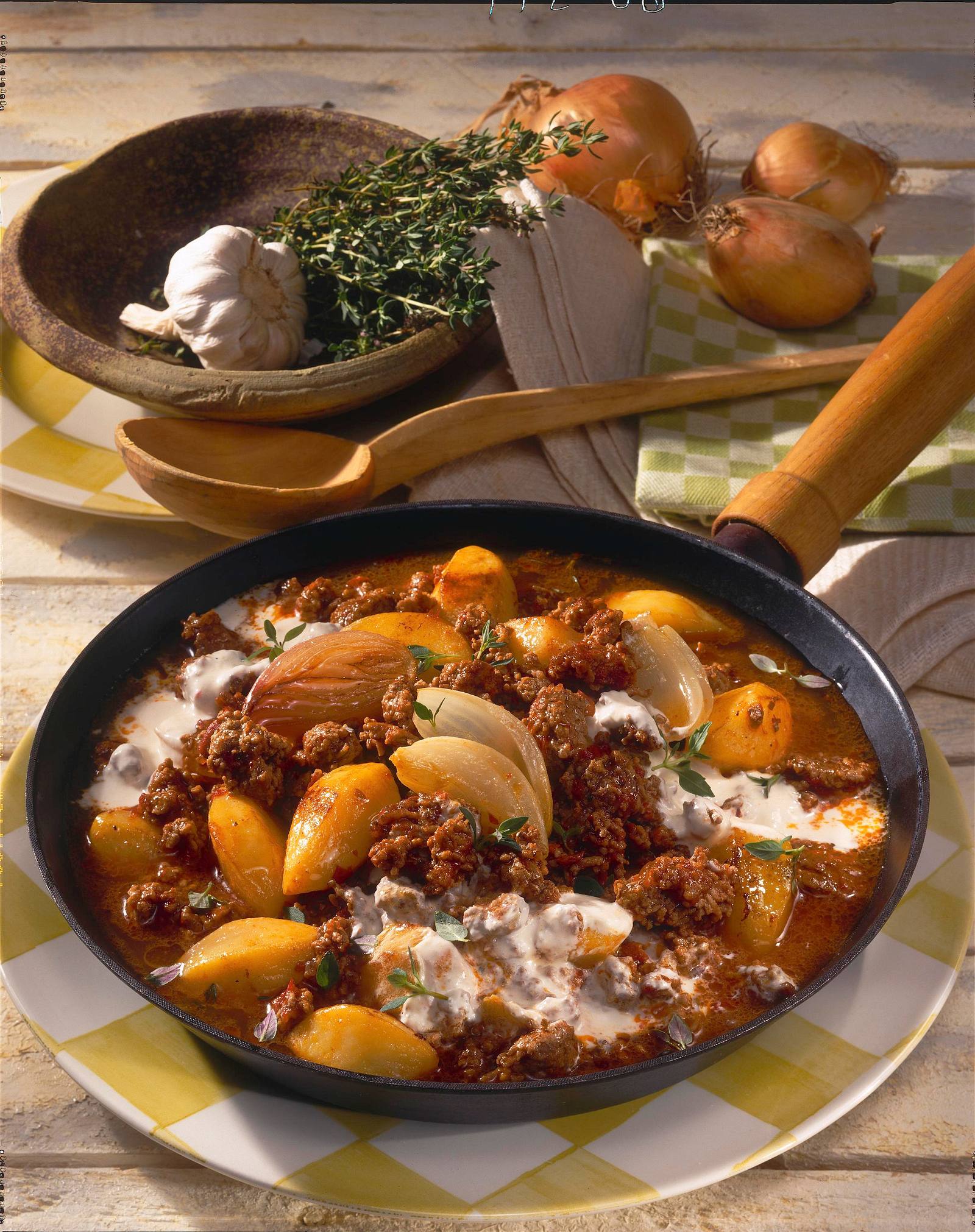 Deftige Kartoffel-Hackpfanne Rezept | LECKER Deftige Kartoffel-Hackpfanne Rezept | LECKER