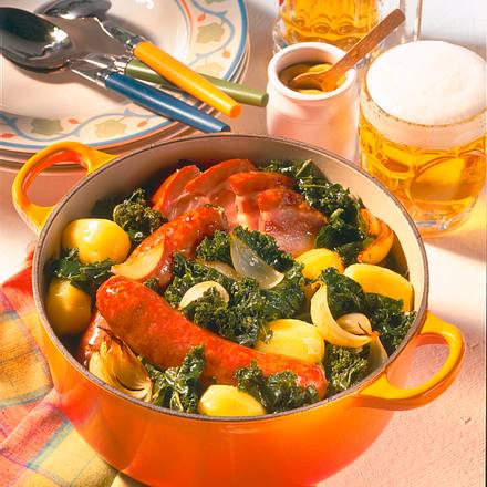 Deftiger Grünkohl-Topf Rezept Deftiger Grünkohl-Topf Rezept
