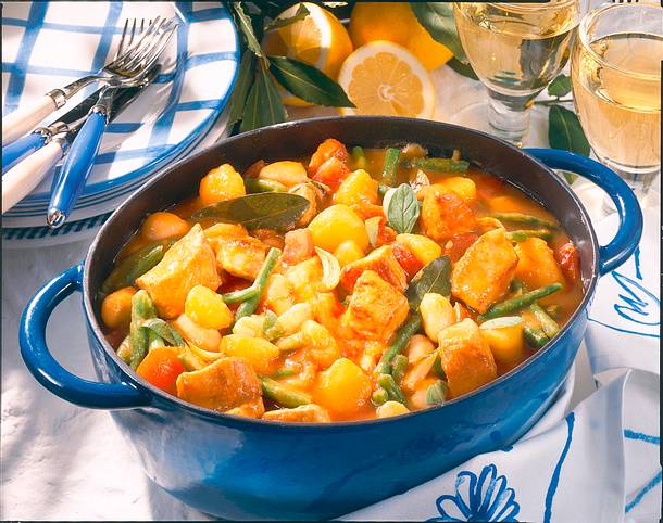 Deftiger Putenschmortopf Rezept Deftiger Putenschmortopf Rezept
