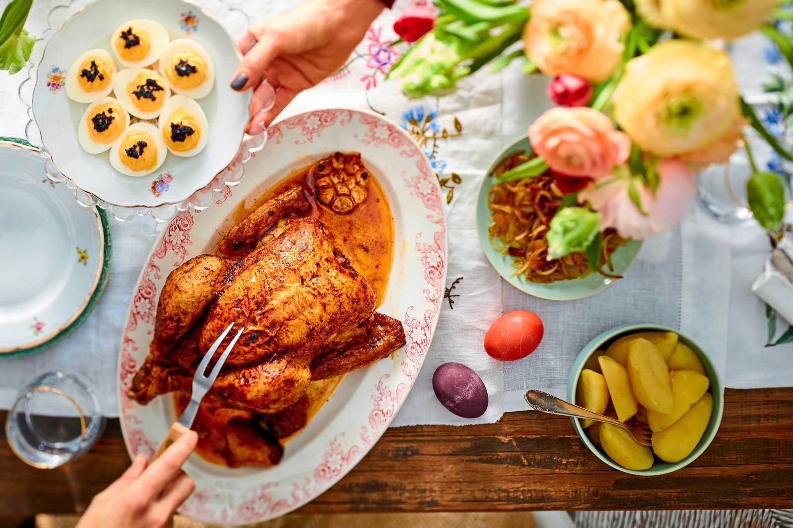 Würziges Ofen-Hähnchen Rezept