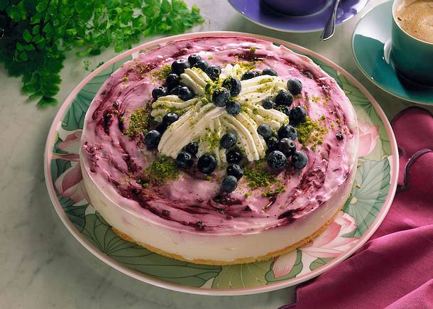 Dickmilch-Heidelbeertorte Rezept Dickmilch-Heidelbeertorte Rezept