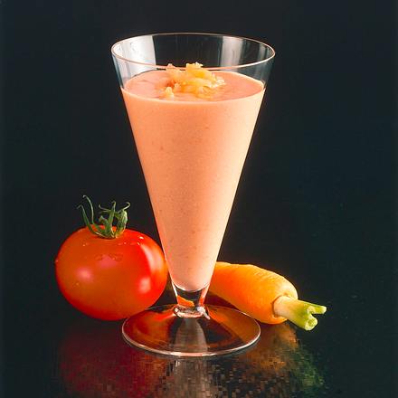Dickmilch-Möhren-Drink Rezept