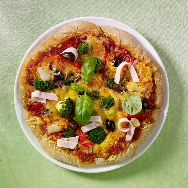 Die gesündeste Pizza der Welt Rezept Die gesündeste Pizza der Welt Rezept