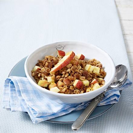 Dinkel-Apfel-Müsli Rezept