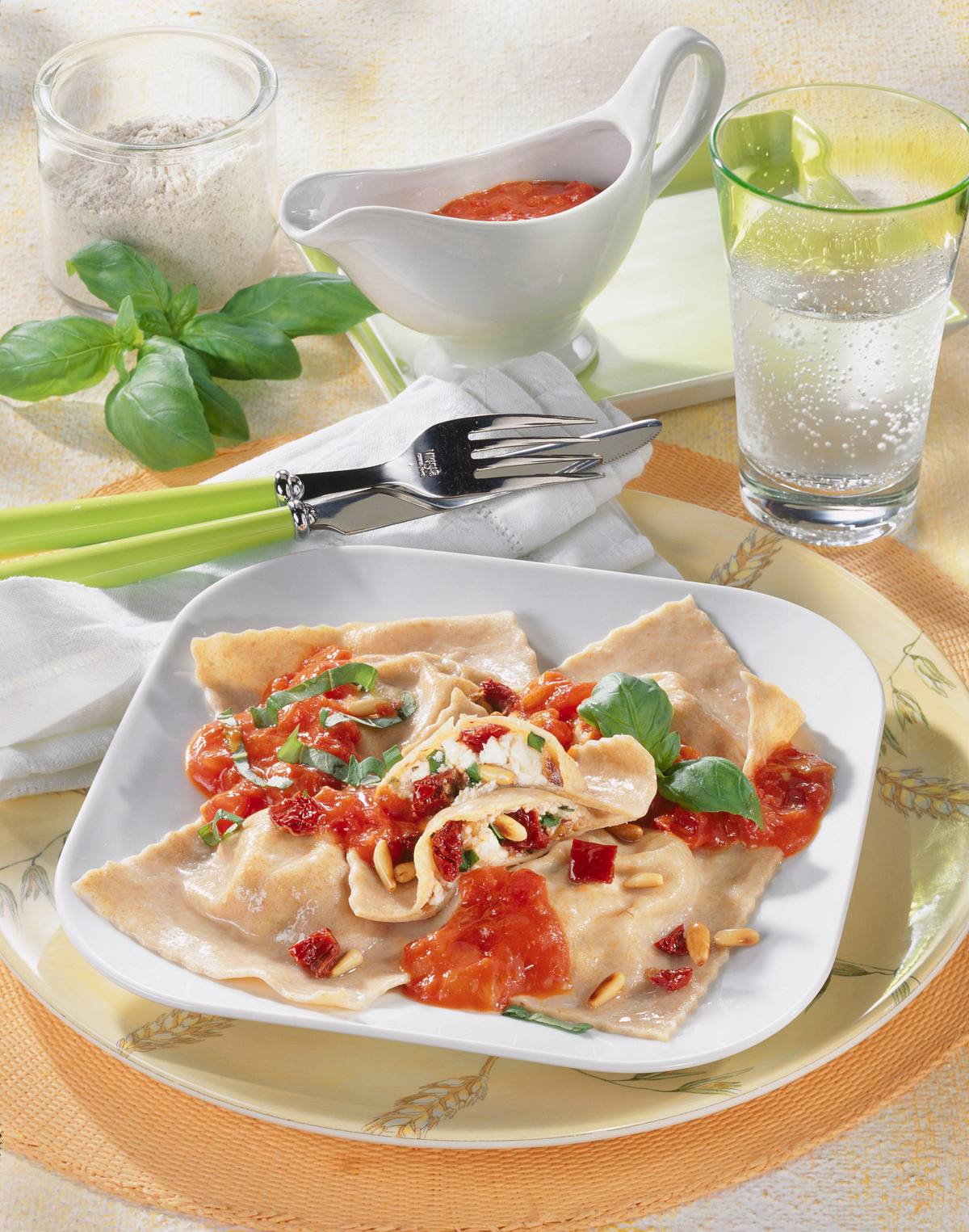 Dinkel-Ravioli Rezept