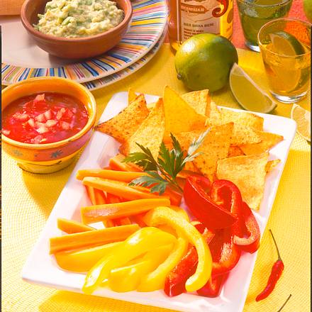 Dip-Platte "Mexiko" Rezept