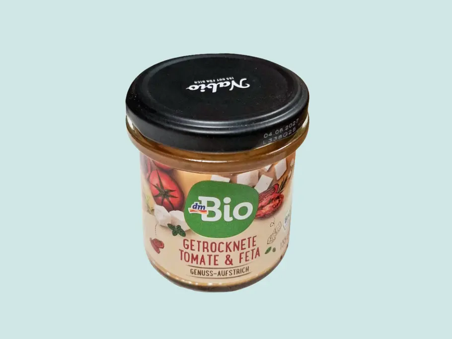 dmBio Getrocknete Tomate & Feta Genuss-Aufstrich