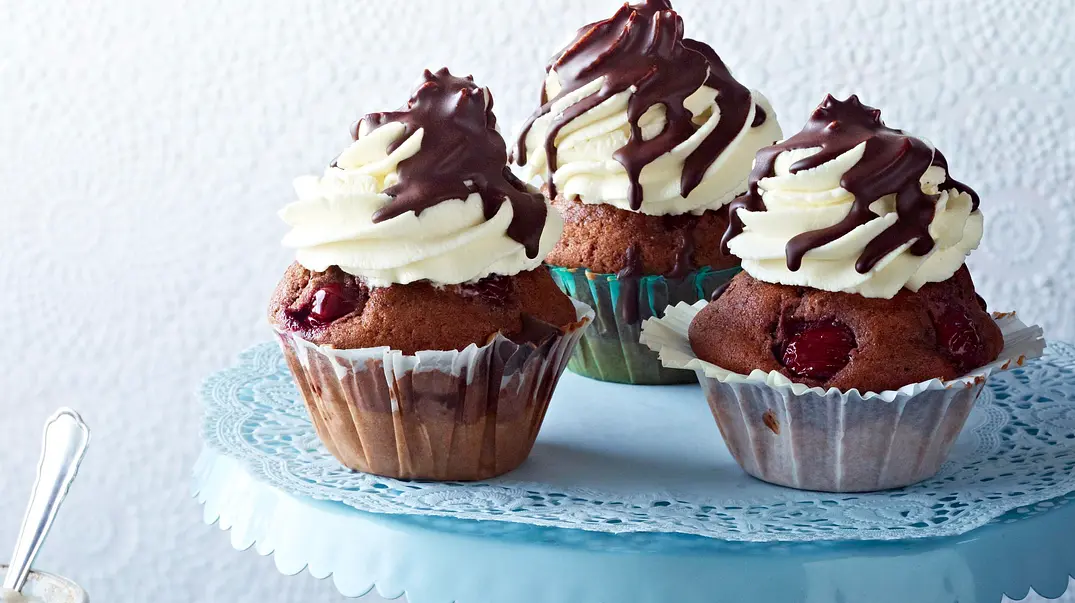 Donauwellen-Muffins Rezept - Foto: LECKER @ Bauer Media Group