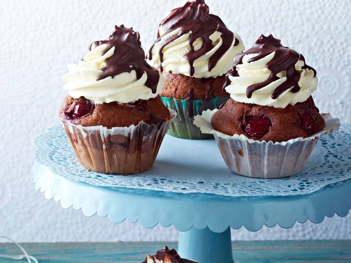 Donauwellen-Muffins Rezept | LECKER