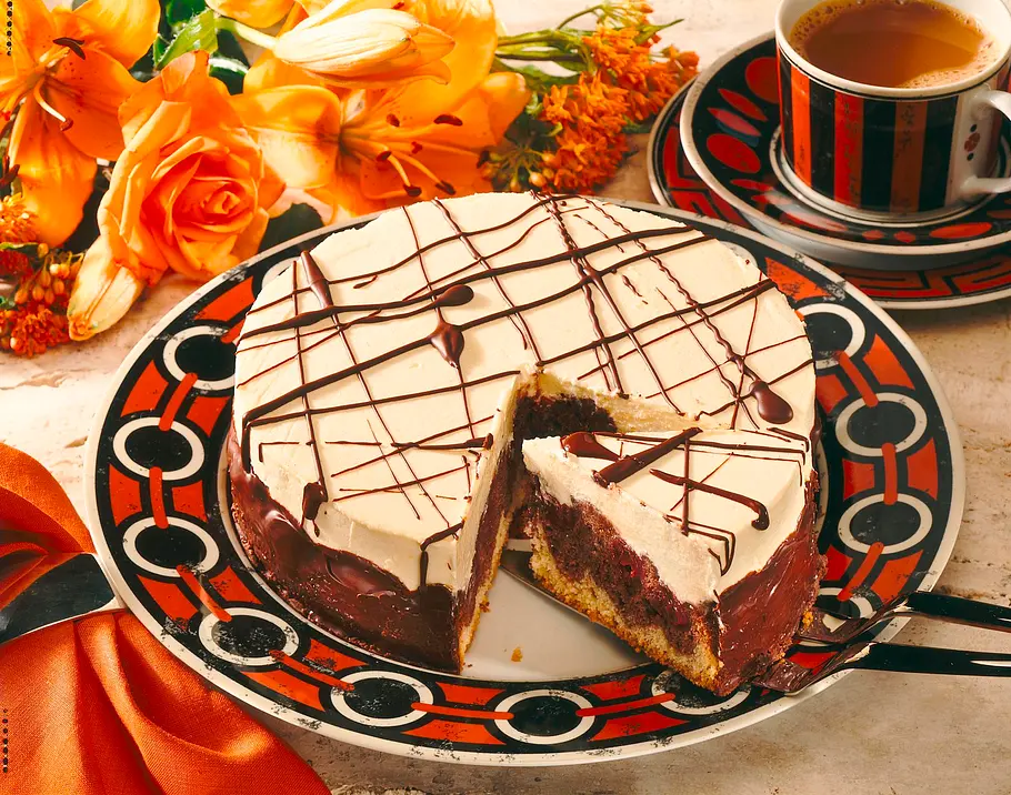 Donauwellen-Torte Rezept Donauwellen-Torte Rezept