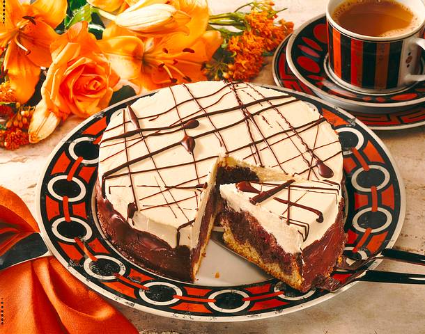 Donauwellen-Torte Rezept Donauwellen-Torte Rezept