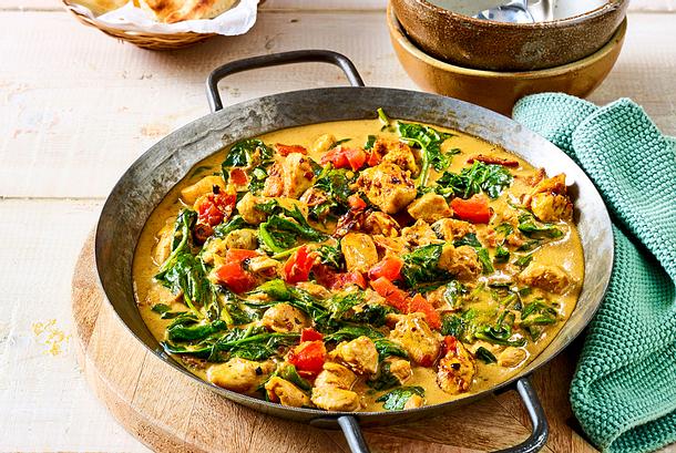 Don’t Worry, Just Curry: Kokos-Puten-Pfanne Rezept