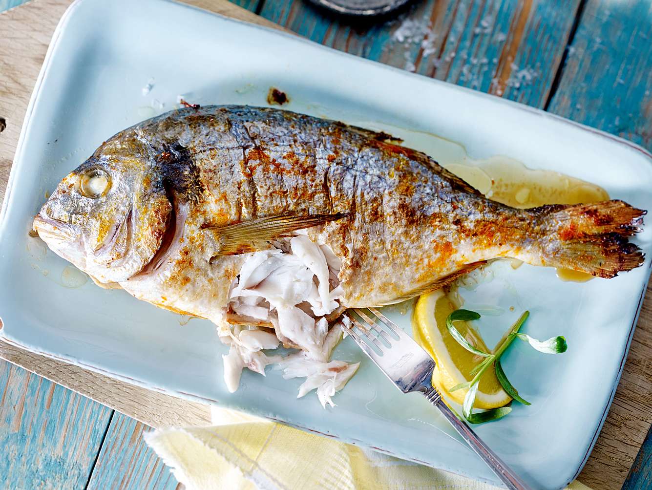 Dorade Grillen Rezept | LECKER