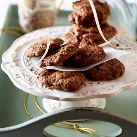Double Choc Cookies Rezept Double Choc Cookies Rezept