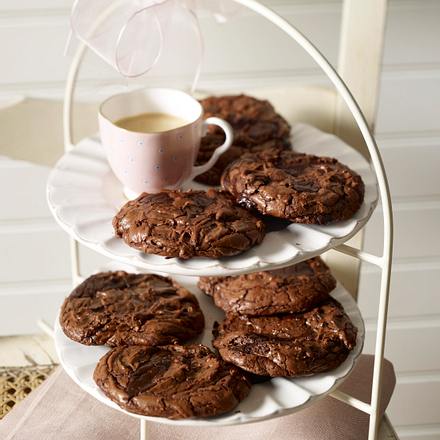 Double-Chocolate-Cookie Rezept Double-Chocolate-Cookie Rezept