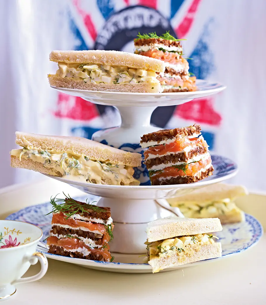 Doubledecker- und Single-Sandwiches Rezept Doubledecker- und Single-Sandwiches Rezept